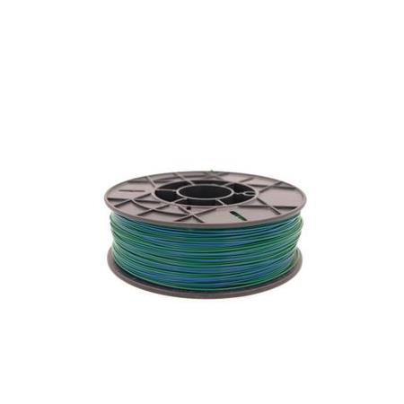1.75 mm Pla + Filament - Yeşil Mavi Dual Color Pla+