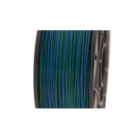 1.75 mm Pla + Filament - Yeşil Mavi Dual Color Pla+