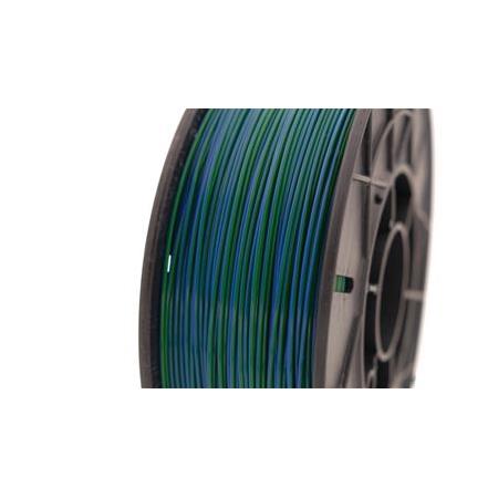 1.75 mm Pla + Filament - Yeşil Mavi Dual Color Pla+